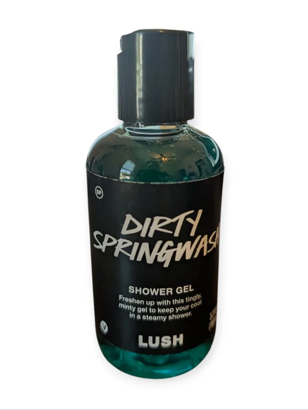 Lush Dirty Springwash Shower Gel 3.3oz/100ml Minty Refreshing Body Wash